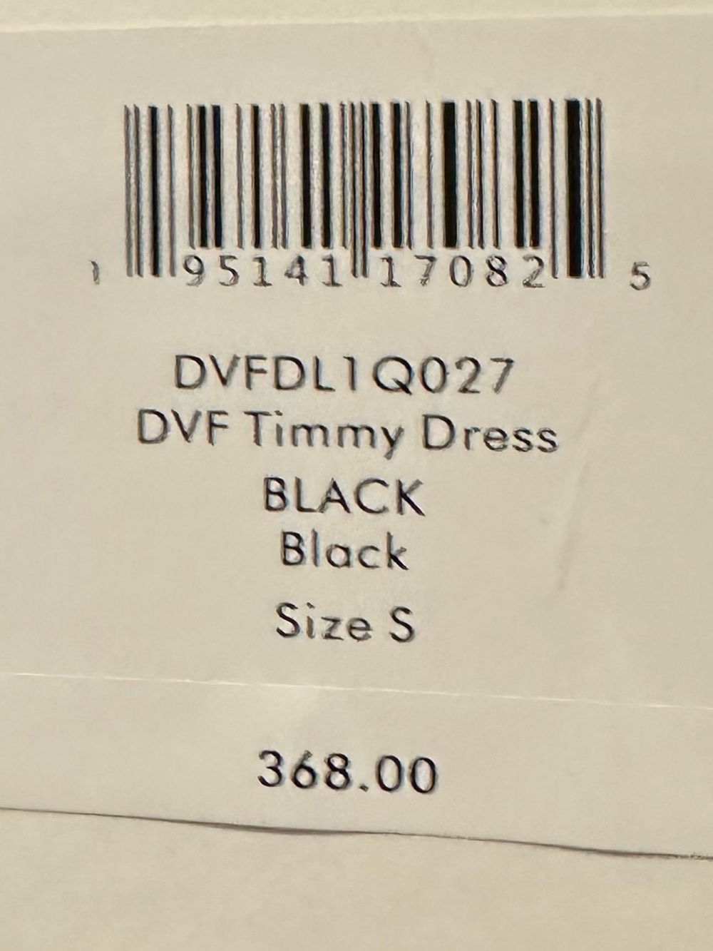 Diane von Furstenberg Timmy Matte Black  long Sleeve V-Neck Midi Dress - Picture 10 of 10